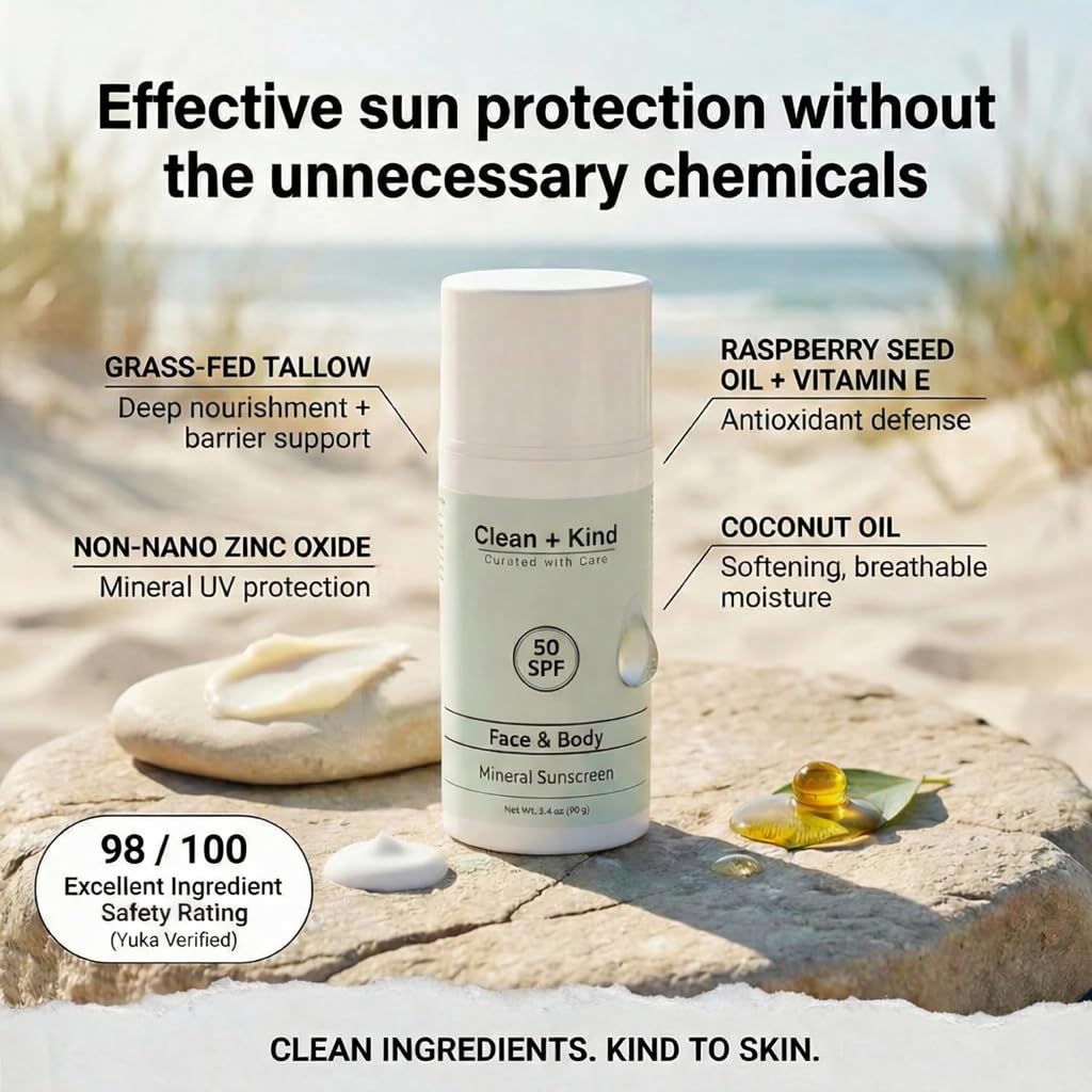 Tallow Mineral Sunscreen