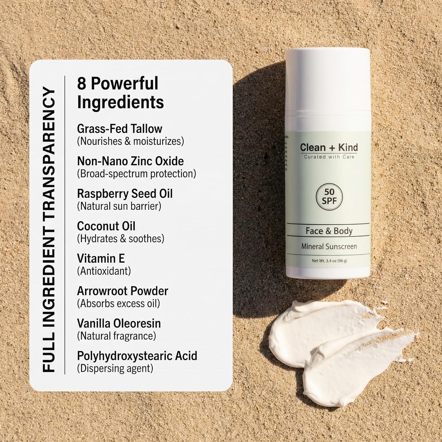 Tallow Mineral Sunscreen