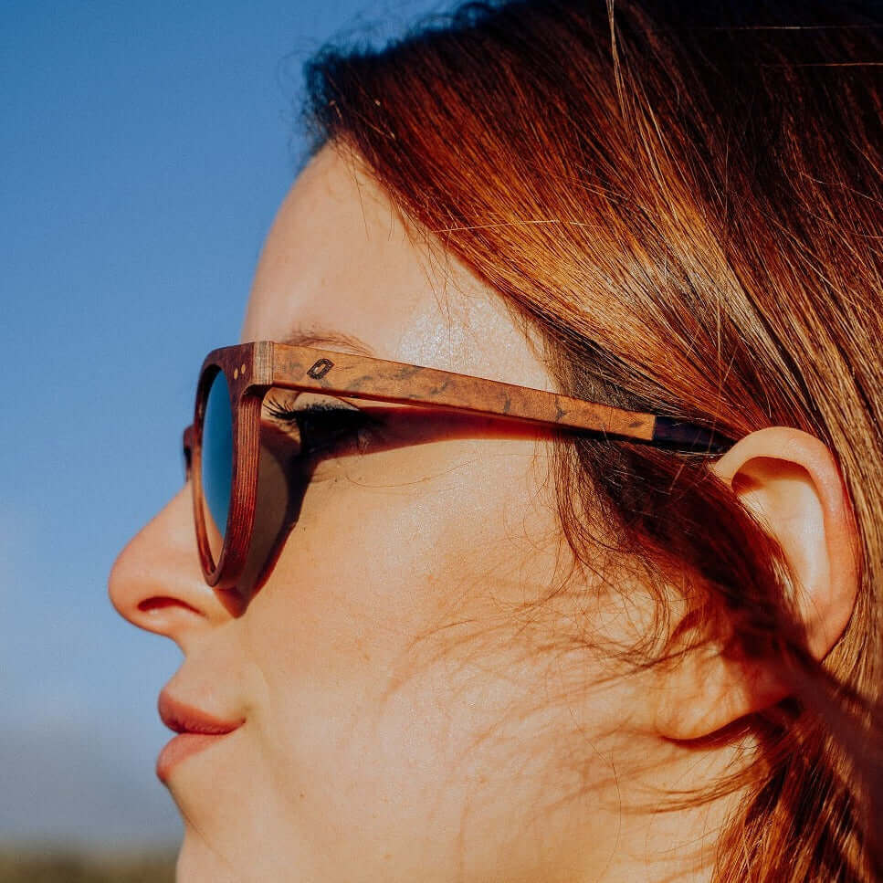 Stinson - Unisex Wooden Sunglasses
